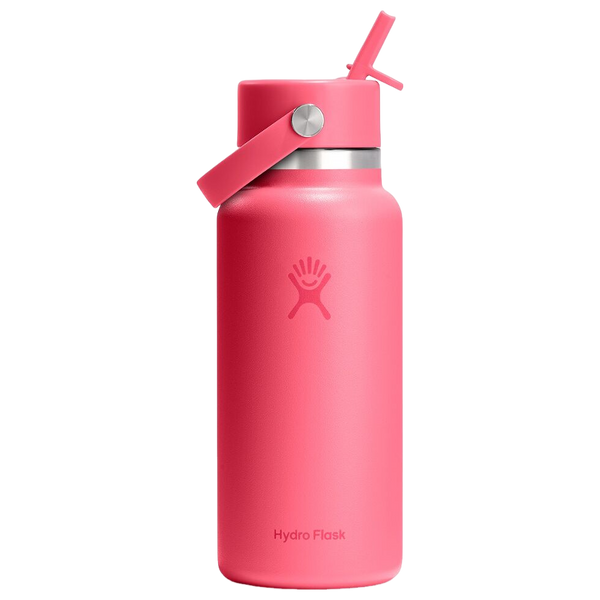 32oz Wide Flex Straw Cap Water Bottle