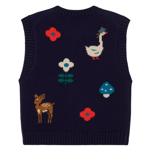 Tiny Big Sister Fall Vest