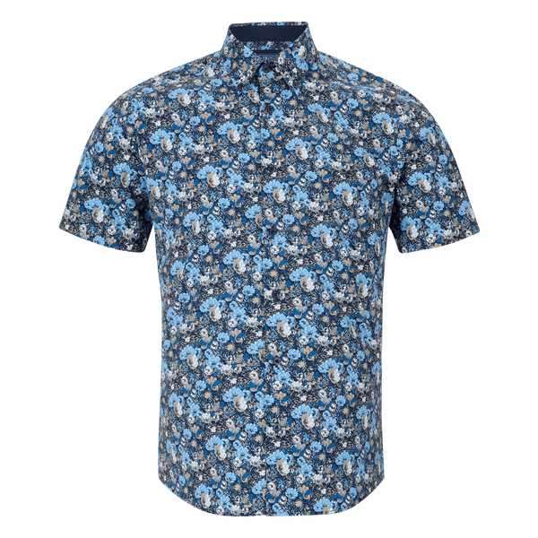 DG's Drifter Floral Print Short Sleeve Shirt