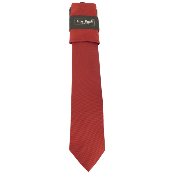Van Buck Poly Jacquard Extra Long Tie and Hankie Set