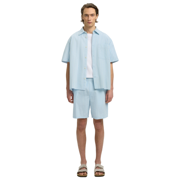 Selected Stuart Seersucker Short Sleeve Shirt