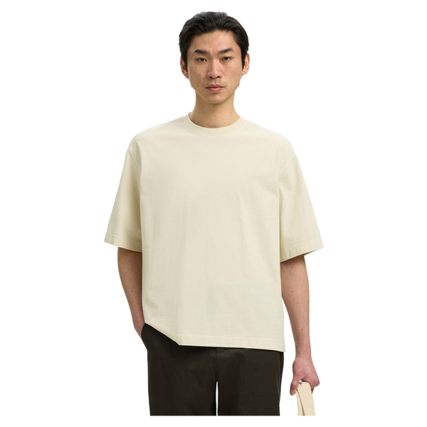 Selected Boxy Cory O-Neck Tee