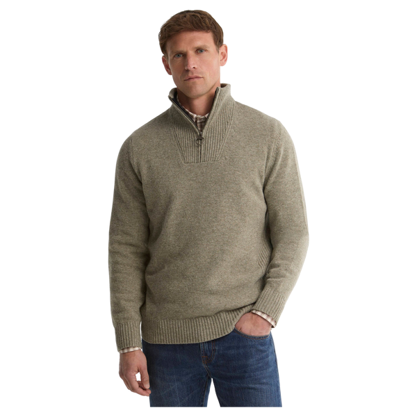 Barbour Nelson Essential Half Zip Knitted Jumper