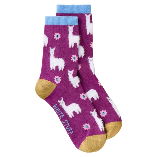 White Stuff Fluffy Ankle Socks