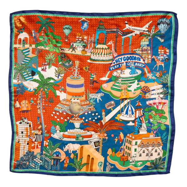 Tilley & Grace Small Silk Scarf