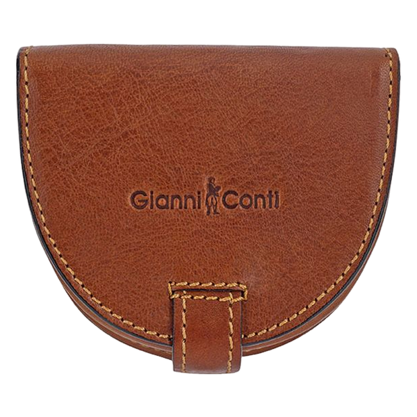 Gianni Conti Leather Coin Holder