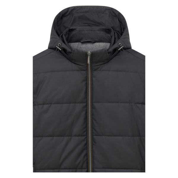 Bugatti 3 In 1 Hooded Knit Hybrid Jacket