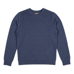 Mos Mosh Mmgabel Crew Neck Sweat - Salute Navy Marl