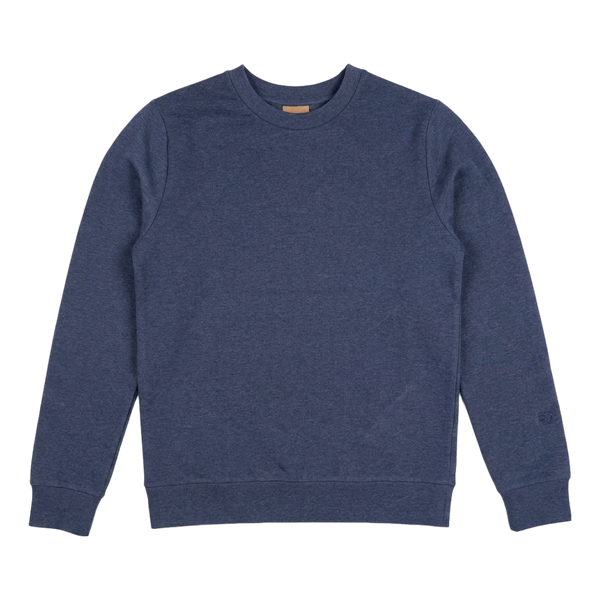 Mos Mosh Mmgabel Crew Neck Sweat - Salute Navy Marl