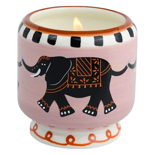 Paddywax A Dopo 8oz Elephant Ceramic Candle