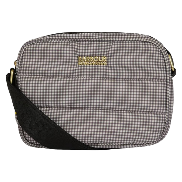 Barbour International Monaco Check Crossbody Bag