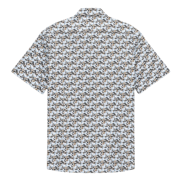 Bugatti Short Sleeve Floral Shirt