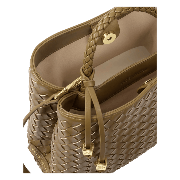 Nova Hand Woven Top Handle Bag