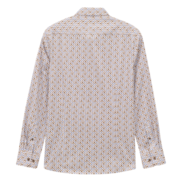 Diamond Print Long Sleeve Shirt