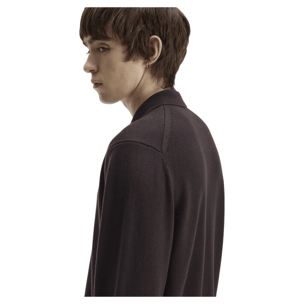 Fred Perry Classic Knitted Long Sleeve Shirt