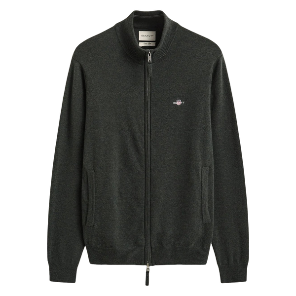 GANT Superfine Lambswool Zip Cardigan
