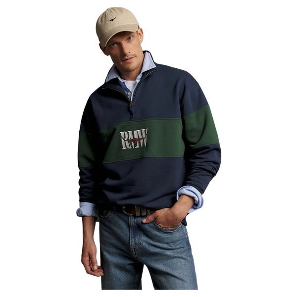 R. M. Williams Heritage Panel 1/4 Zip