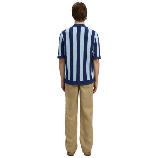 Selected Shane Short Sleeve Open Structure Shirt