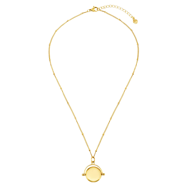 Orelia Jewellery Faceted Disc Spinner