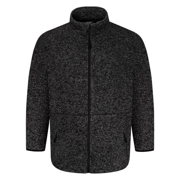 Full Zip Marl Fleece