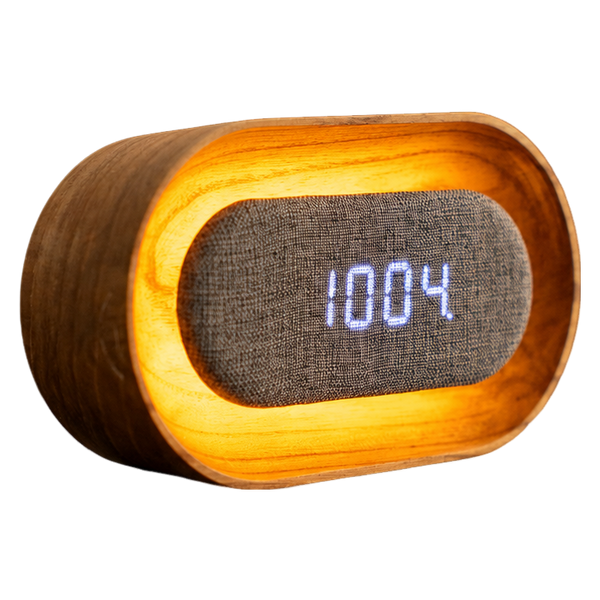 Gingko Lumos Clock Oval