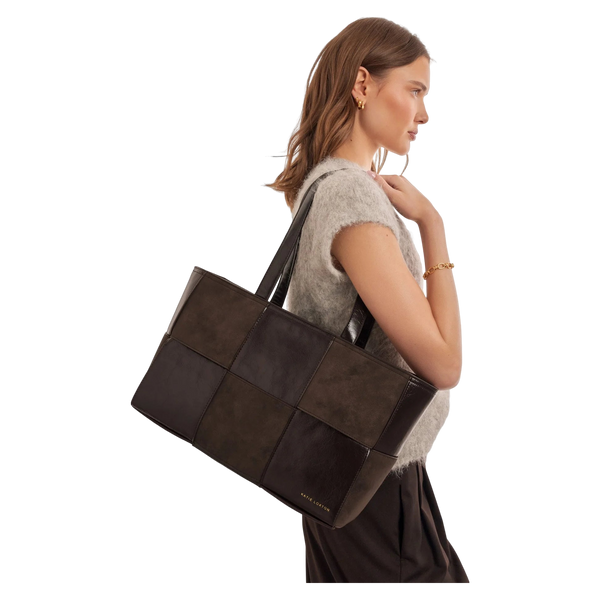 Taya Woven Tote Bag