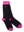 Swole Panda Bamboo Socks - Spotted Pink