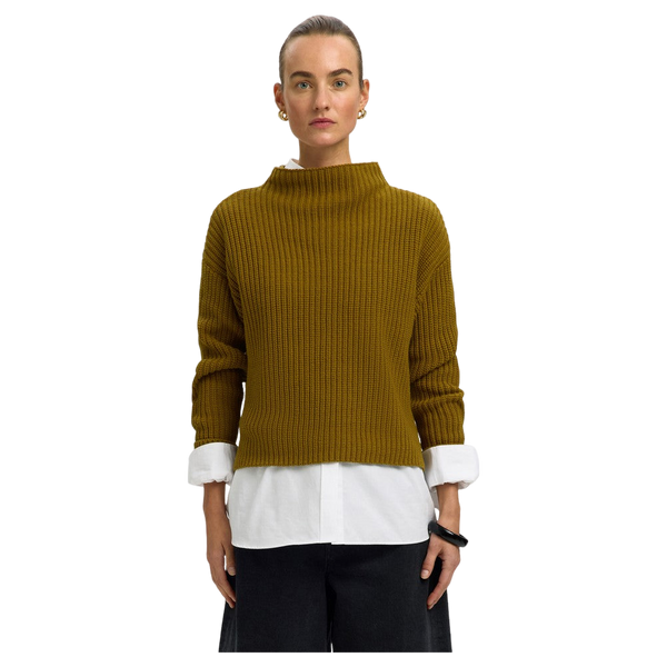 Selected Selma Sus Ls Knit Pullover