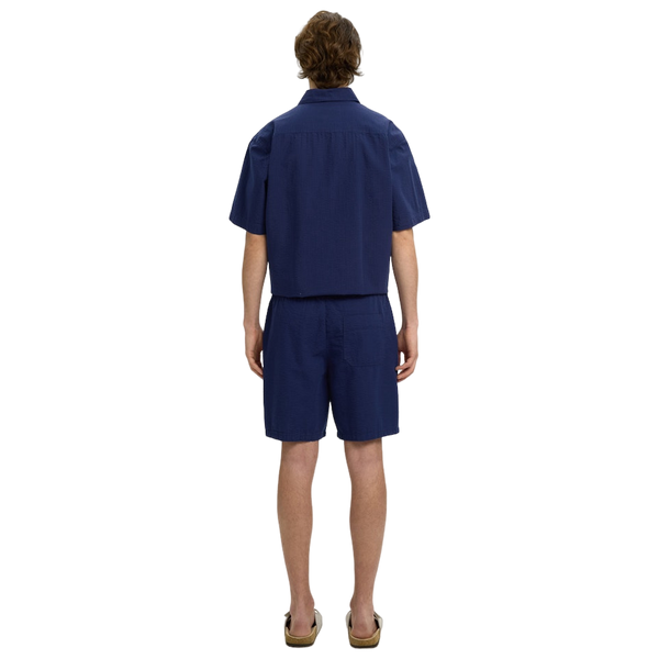 Selected Stuart Seersucker Shorts
