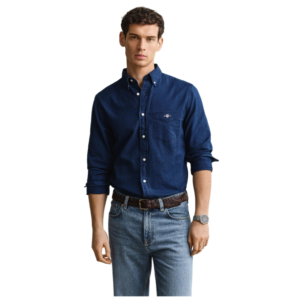 GANT Reg Oxford Indigo Shirt