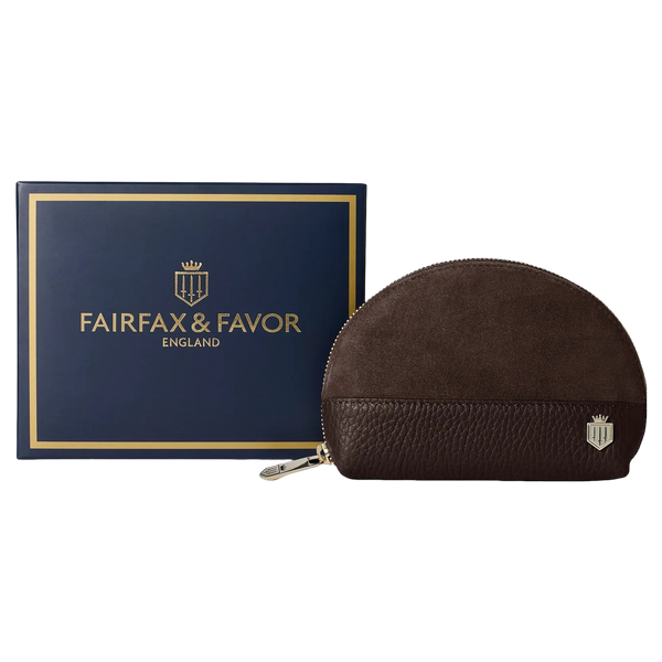 Fairfax & Favor Chiltern Coin Purse - Suede