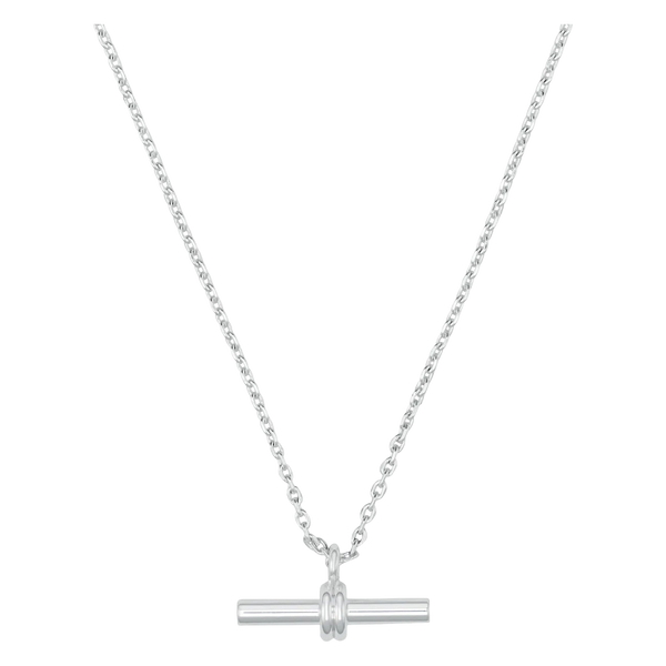 Orelia Jewellery Luxe Linear T-Bar Drop Necklace