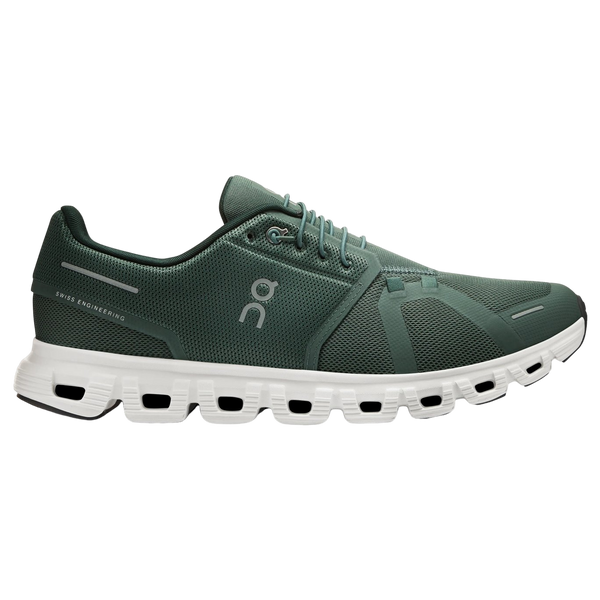 ON Cloud 6 Trainers - Olive/Evergreen