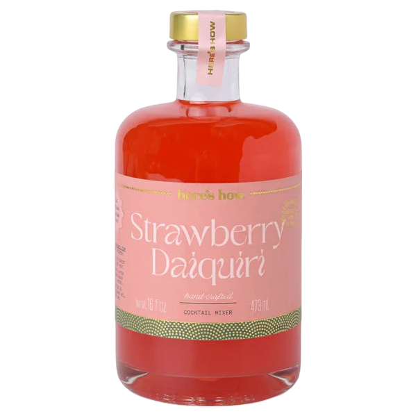 Here's How Strawberry Daiquiri Mixer 500ml