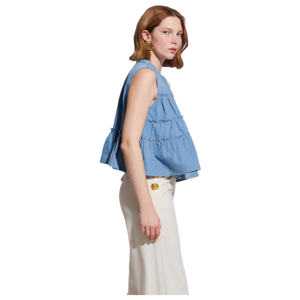 Sister Jane Kasos Denim Top
