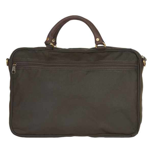 Wax Leather Briefcase