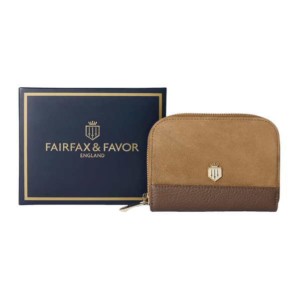 Fairfax & Favor Mini Salisbury Purse - Suede