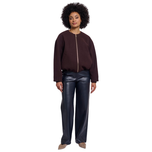 Rino & Pelle Mona Bomber Jacket With Collar