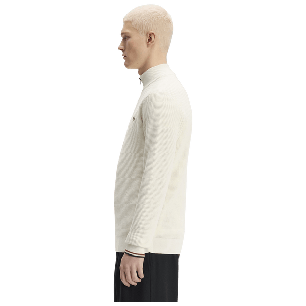 Fred Perry Waffle Stitch 1/2 Zip Jumper