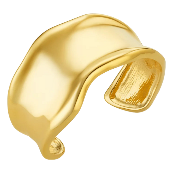 Orelia Jewellery Statement Organic Molten Metal Cuff