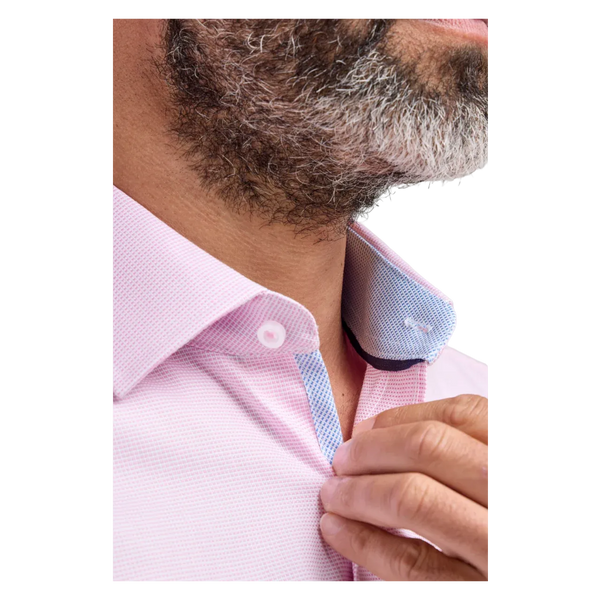Double Two Formal Shirt With Trim