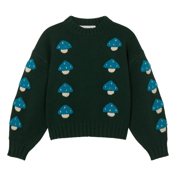 Tiny Big Sister Mushrooms Sweater
