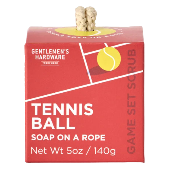 Gentlemen's Hardware Tennis Ball Soap On A Rope