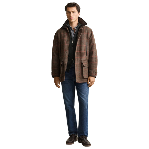 GANT Superfine Lambswool Zip Cardigan