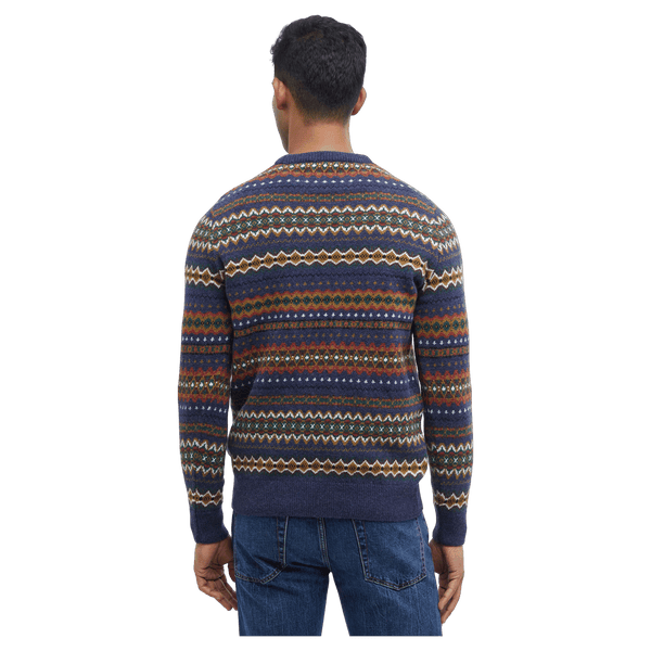 Barbour Case Fairisle Crew Neck Sweater