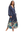 Vilagallo Eugenia Navy Print Dress