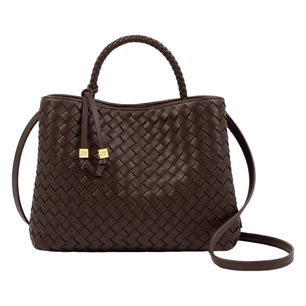 Nova Hand Woven Top Handle Bag
