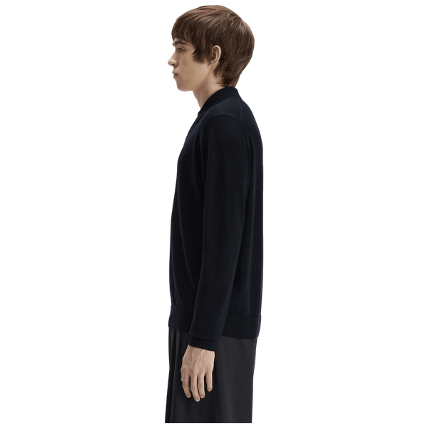 Fred Perry Classic Knitted Long Sleeve Shirt