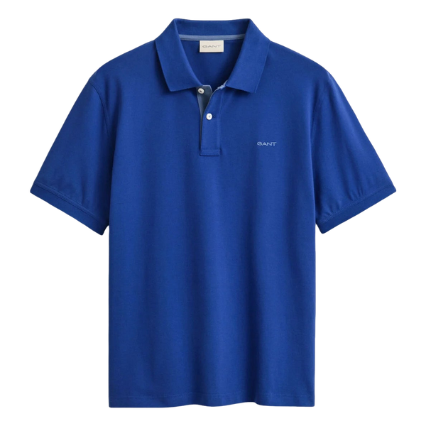 GANT Contrast Piqué Short Sleeve Polo Shirt