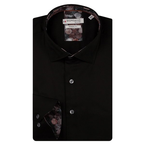 Giordano Long Sleeve Shirt With Trim